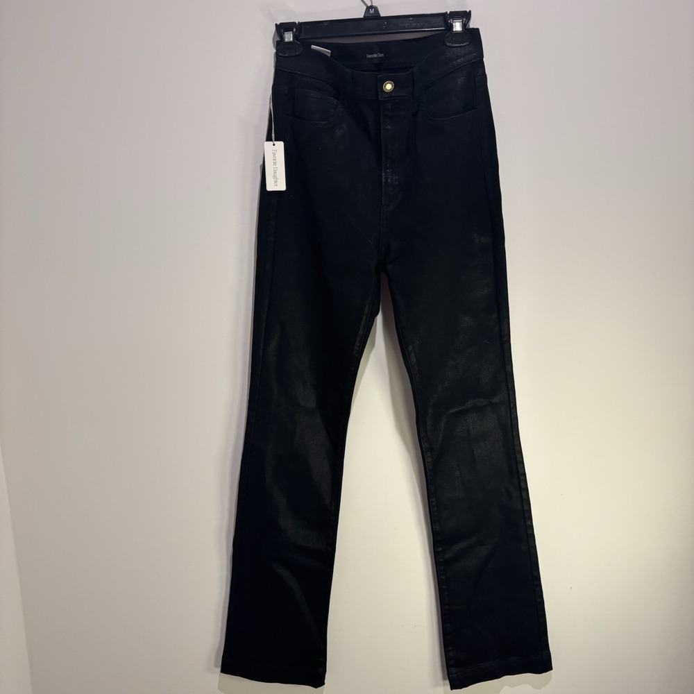 Your Favorite Daughter SZ 27 Valentina Boot‎ SuperHighRise Mini Bootcut Obsidian